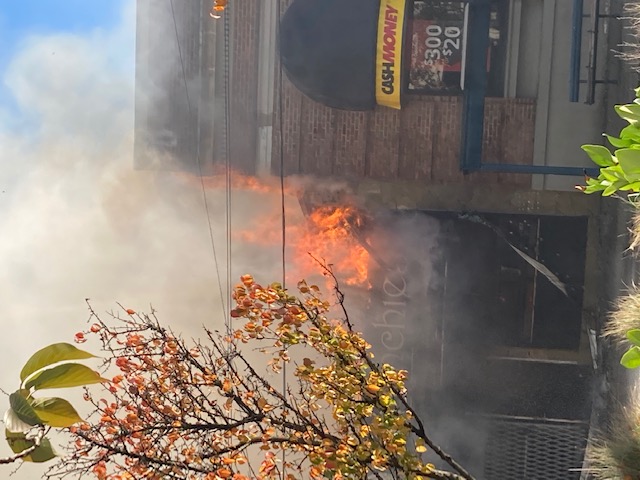 fire at main and boardway in vancouver